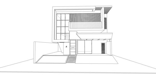 Modern Villa  Modeled with SketchUp and Rendered with Lumion - Image 4