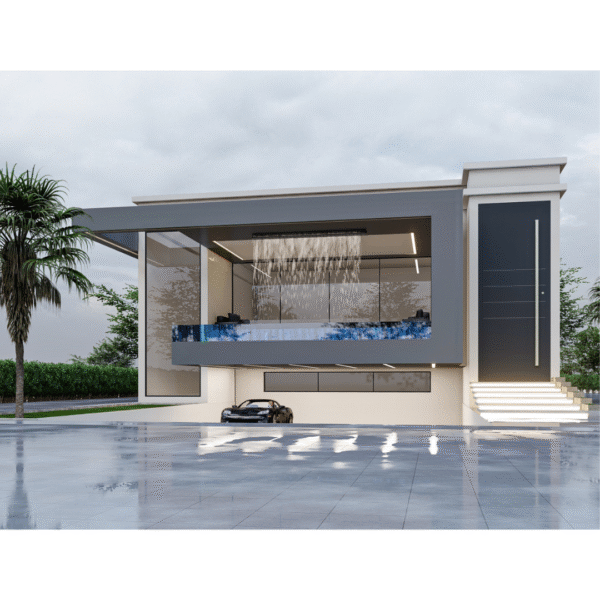 This project is a modern villa that has been modeled in SketchUp software. It has also been rendered using Lumion software. The tutorial videos for this project are available on our YouTube channel (Nice Tower) and you can watch them if you wish. Benefits: The SketchUp file of this project will help you with modeling. You can also use the objects used in this project in your own projects. The Lumion file of this project will also help you learn how to render better. In addition, you can use the settings file and the prepared effects in your own projects. This project is developed in SketchUp Pro 2023.1.340 and Rendering Lumion Pro 12.5 System specifications that I used to complete this project: • Processor: Core i9 11th Gen • Graphics card: GeForce RTX 3060 with 12GB memory • Memory: XPG 2x16 (specify exact capacity) NOTE (as of 2023) To make this model more accessible for all: All licensed textures have been replaced by copyright-free (cc0) textures.