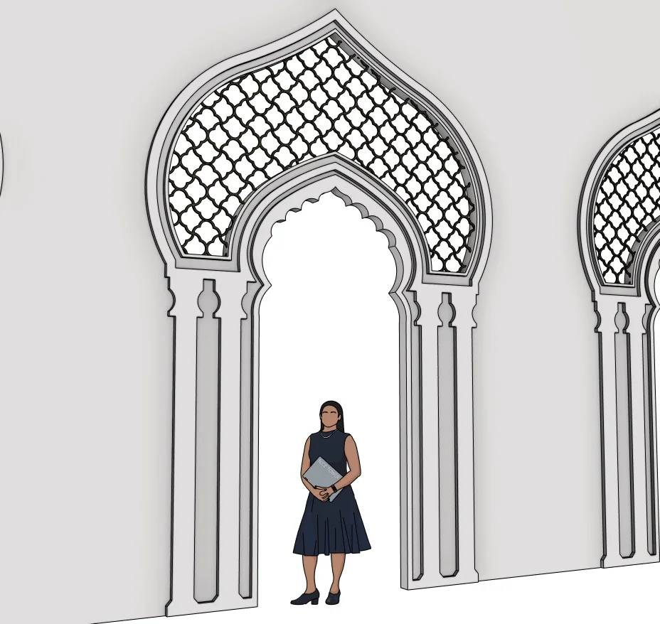 Islamic Decorative Arch SketchUp Model